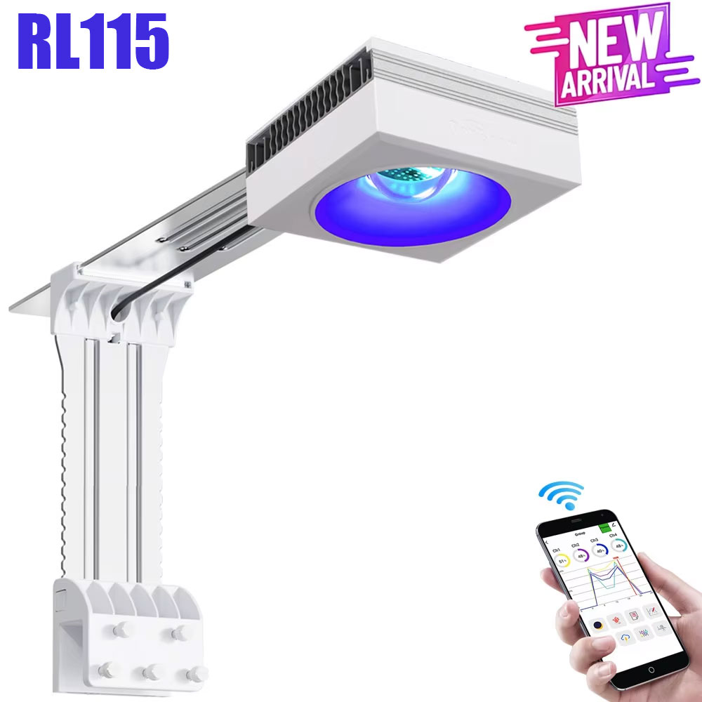 Marine Aquarium Lamp - НОВЫЙ PopBloom RL115 WiFi морской аквариумный