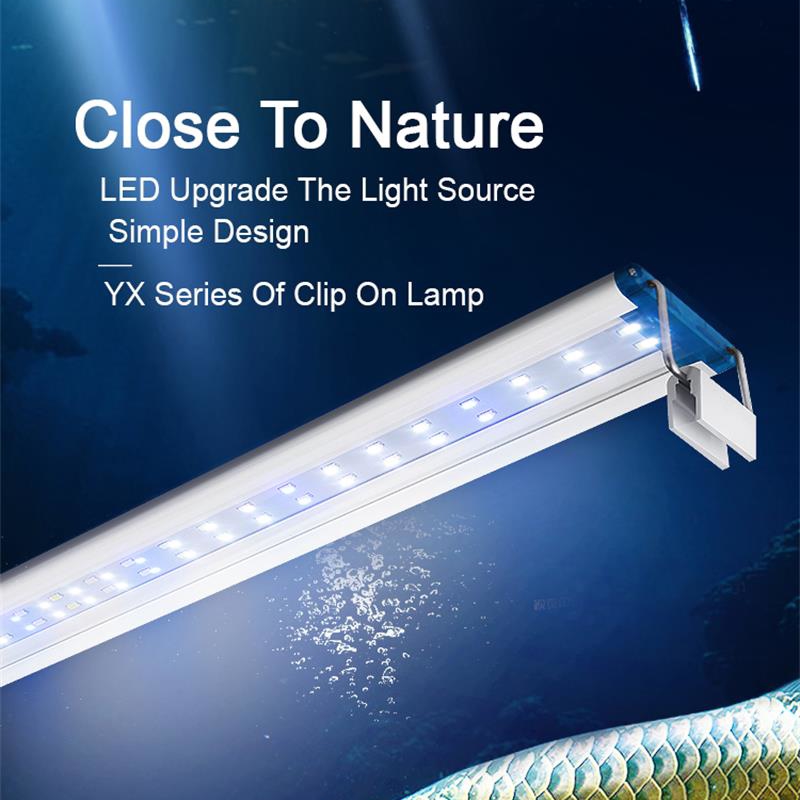 Marine Aquarium Lamp - Расширяемый водонепроницаемый зажим на лампе для
