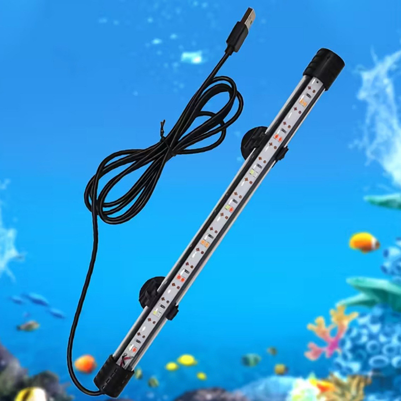 Marine Aquarium Lamp - 17-47 см USB-разъем для аквариума, светодиодный