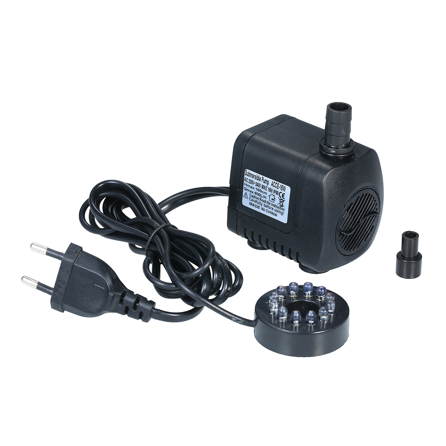 Marine Aquarium Lamp - Погружной насос со светодиодной подсветкой, 800