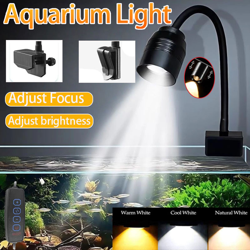Marine Aquarium Lamp - USB-светильник для аквариума, освещение для выращивания