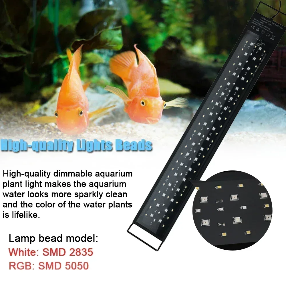 Водонепроницаемая IP68 осветит – обзор и цена Marine Aquarium Lamp